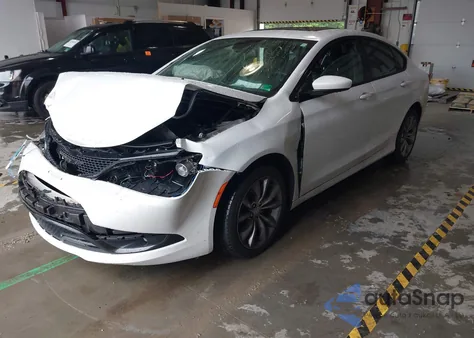 2015 Chrysler 200 S from USA, damaged, VIN 1C3CCCBG5FN604658